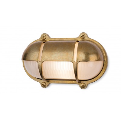 Nautic Bulkhead - Solid Brass